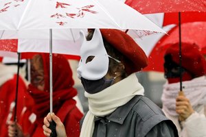 Maskvoje sulaikyti du Baltarusijoje rugpjūtį vykusių protestų dalyviai