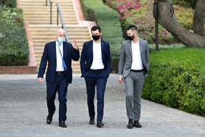 Su G. Infantino susitikęs E. Stankevičius – apie pažadėtą FIFA boso vizitą Lietuvoje ir staigmenas Katare