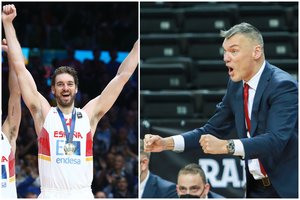 Bomba Šarūno Jasikevičiaus treniruojamoje „Barcelona“: sugrįžta Pau Gasolis