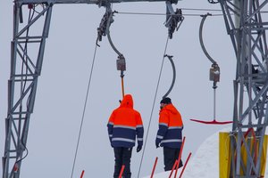 Vilniaus slidinėjimo centre moteris patyrė sunkią traumą, į smegenis išsiliejo kraujas