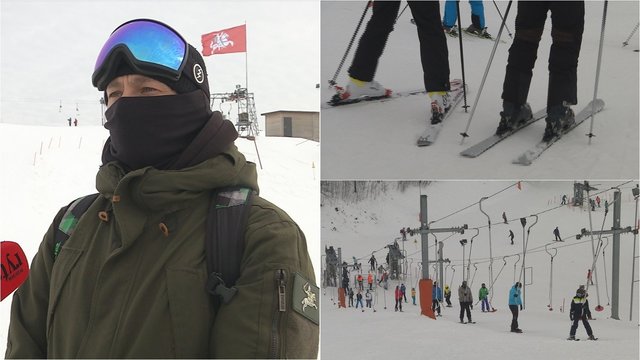 Liepkalnio vadovas apie ligoninėje pasibaigusį slidininkų incidentą: saugumo reikalavimai nebuvo pažeisti