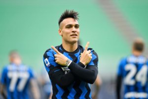 Milano derbyje triumfavęs „Inter“ įsitvirtino pirmoje „Serie A“ čempionato vietoje