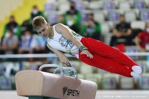 Perspektyvaus gimnasto planuose – kova dėl vietos Paryžiaus žaidynėse