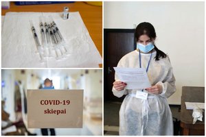 Skiepijimo apimtys lyg amerikietiški kalneliai – nuo 10 tūkst. iki nulio per dieną: paaiškino, kodėl savaitgaliais švirkštai „ilsisi“