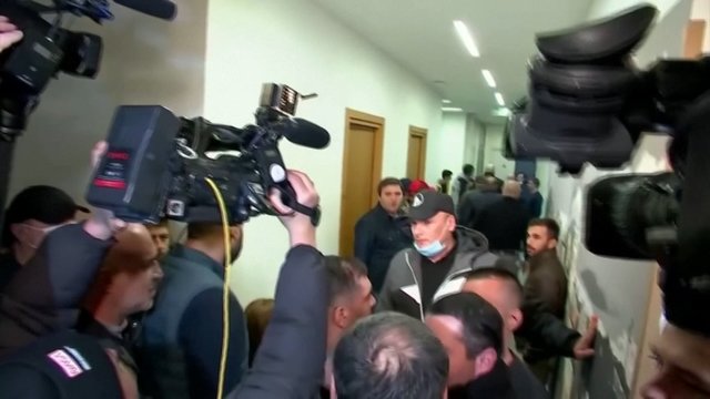 Suirutė Gruzijoje aštrėja: suimtas opozicijos lyderis N. Melija – baiminamasi protestų