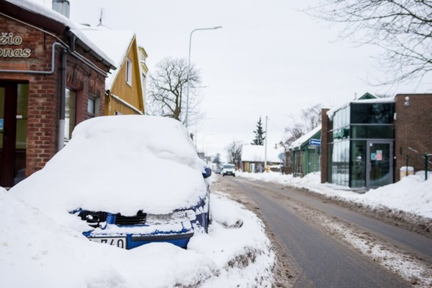 Šiųmetė žiema parodė visą savo galią – iškrito rekordinis sniego kiekis.<br>R.Ančerevičiaus nuotr.