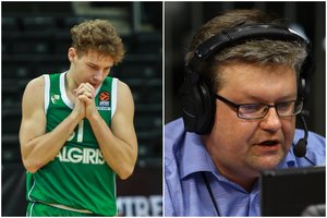 V. Čeponiui kelia nerimą R. Jokubaičio ir „Žalgirio“ žaidimas: „Žalgiriečiai vis dar yra duobėje“