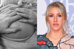 Besilaukianti Ellie Goulding parodė suapvalėjusį pilvuką
