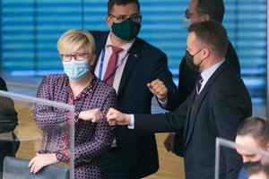 Ingrida Šimonytė ir situacija: „Atnaujinti kultūros įstaigų veiklos neleidžia situacija“