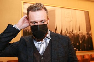 Įvertino, kas slypi už to, kad konservatorių pirmininko rinkimuose liko vienas G. Landsbergis