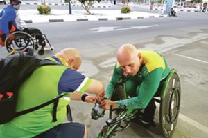 Daug titulų iškovojęs paralimpietis K. Skučas siekia naujų tikslų 