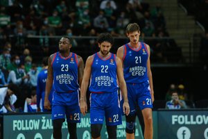 Turkijos derbyje – V. Micičiaus karjeros rungtynės ir „Anadolu Efes“ dominavimas