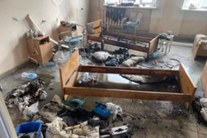 Ukrainoje per sprogimą koronaviruso ligoninėje žuvo vienas žmogus