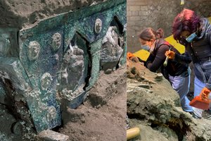 Senovinės tragedijos vietoje – nepaprastas radinys