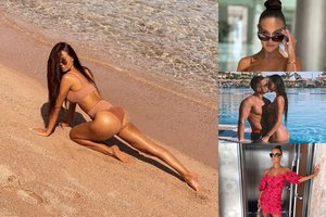 Indrė Burlinskaitė pasidalijo pikantiškais kelionės kadrais