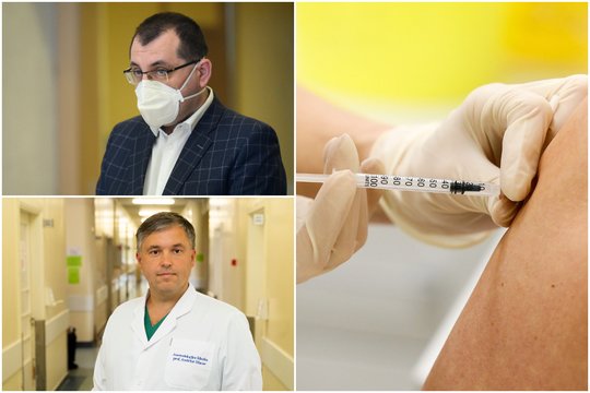 Tyrimas dėl užsikrėtusių paskiepytų žmonių pasėjo nerimą, bet medikai vakcina nesuabejojo
