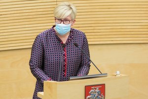 I. Šimonytė apgailestauja, kad dėl elektros iš Baltarusijos draudimo metodikos nebuvo sutarta anksčiau