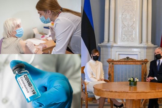 Po G. Nausėdos susitikimo su Estijos prezidente: prakalbo apie nepanaudotas vakcinos dozes Lietuvoje