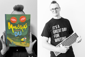 Nauja kultinio rašytojo T. Dirgėlos knyga kviečia nebijoti pralaimėt