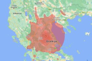 Graikiją supurtė galingas žemės drebėjimas