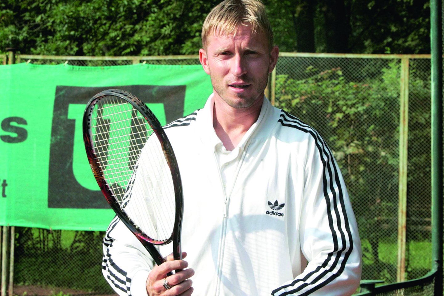R.Muraška daugybę metų buvo geriausias Lietuvos tenisininkas, tačiau teniso vyriausios dukters nemokė.<br> A.Pliadžio nuotr.