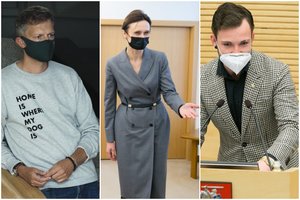 A. Tapinas atnešė Seimo pirmininkei daugiau nei 400 tūkst. parašų dėl T. V. Raskevičiaus