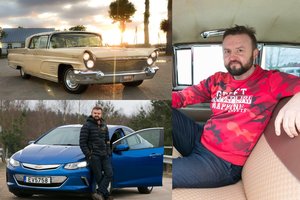 Aistra amerikietiškiems automobiliams degantis S. Stavickis-Stano: tokių tau niekas nepavydi