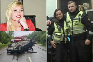 Garsi avarija skandina Kėdainių policiją: nusidriekė ilga nusikaltimų grandinė