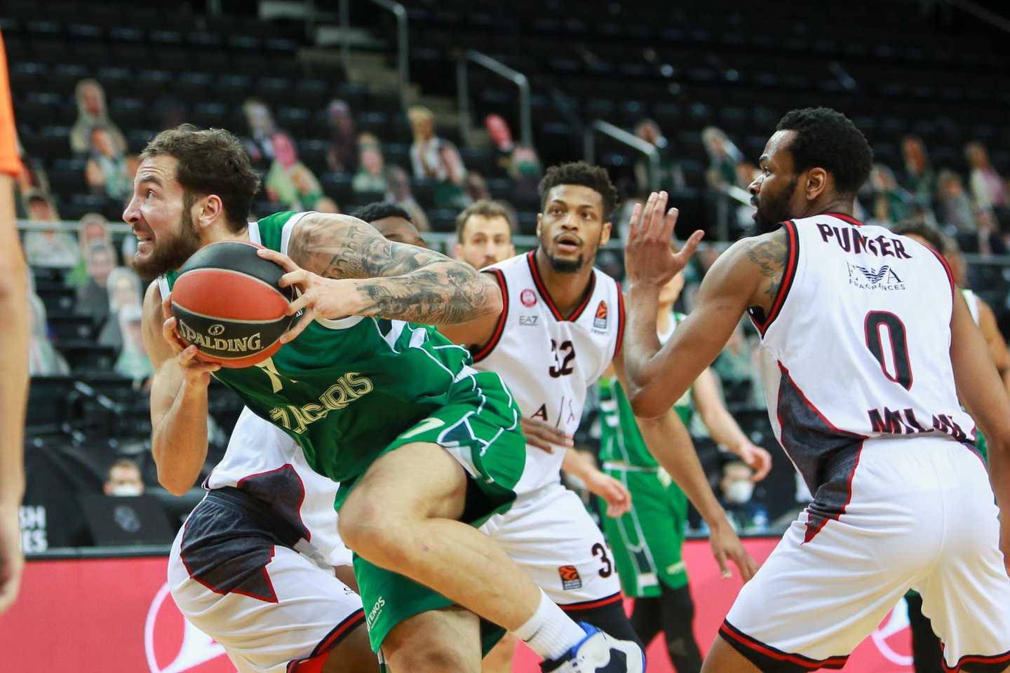 „Žalgirio“ ir „Olimpia“ rungtynės.<br> G.Bitvinsko nuotr.