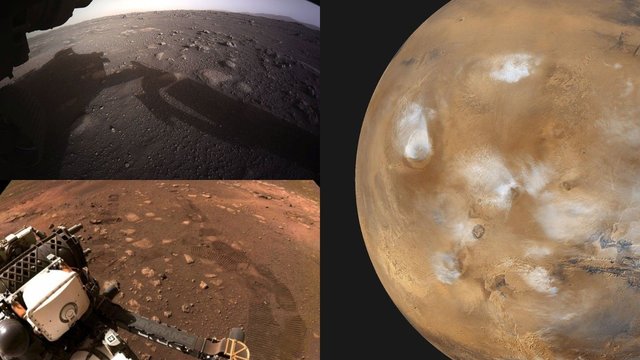 Paviešintos didelės raiškos fotografijos iš Marso: išvyskite, kaip atrodo raudonoji planeta