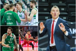 Kaip per metus pasikeitė Eurolyga – „Žalgiris“ žygiuoja galingiau nei vadovaujant Š. Jasikevičiui
