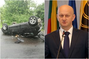 Garsios avarijos grandinė iš policijos nusidriekė į Kėdainių savivaldybę: mele įklimpo Etikos komisijos pirmininkas