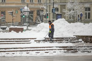 Už nevalytas teritorijas Vilniuje rangovams skirta per 340 tūkst. eurų baudų