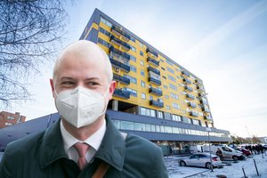 S. Gentvilas: atsakomybę dėl Vilniuje įskilusio daugiabučio kažkam teks prisiimti