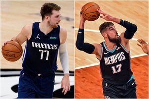 „Mavericks“ ir „Grizzlies“ sieks įveikti aukštesnes vietas užimančius varžovus