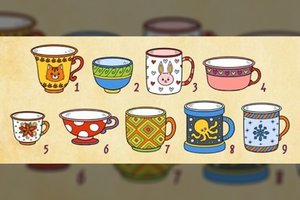 Iš kurio puodelio išgertumėte arbatos? Visa tiesa apie jūsų gyvenimą