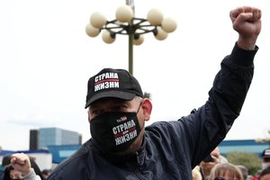 S. Cichanouskajos vyrui ir kitiems Baltarusijos opozicijos lyderiams iškelti kaltinimai