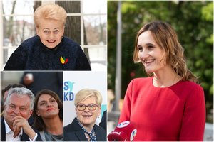 Lietuvai – ir D. Grybauskaitės, ir G. Nausėdos sveikinimai: linki svajoti bei prisiminti bendrystę