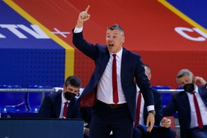 Į principinį „El Clasico“ mūšį stojantis Šaras: privalome žaisti taip, tarsi nebūtų jokio rytojaus