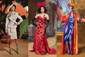 Milano mados savaitėje ir vėl pribloškė „Moschino“