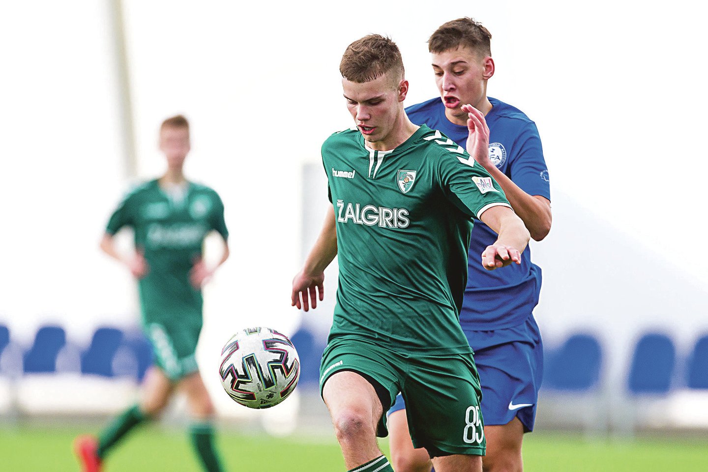 Jaunieji žalgiriečiai futbolininkai artėjant sezonui sužaidė 7 draugiškas rungtynes