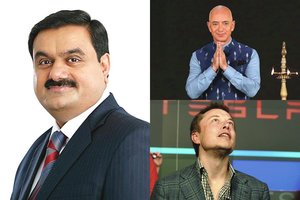 Indas sparčiai kopia į planetos milijardierių viršūnę – turtus kraunasi taip greitai, kaip niekas kitas