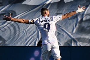 Drama Ispanijoje: „Real“ nuo skaudaus antausio išgelbėjo K. Benzema dublis