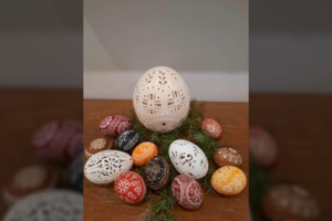 Ažūriniai kiaušiniai – tikra stalo puošmena