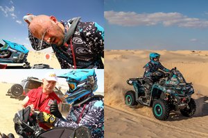 Fenikso ralyje jau degė ir virto keturračiai: lietuviams pavyko pasiekti finišą