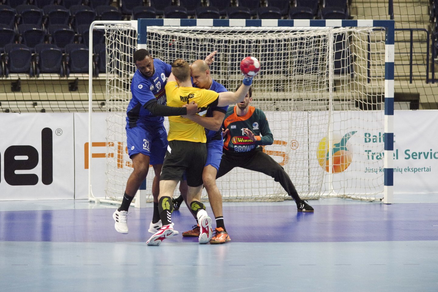 Lietuviai įveikė Izraelio rankininkus.<br>V.Ščiavinsko nuotr.