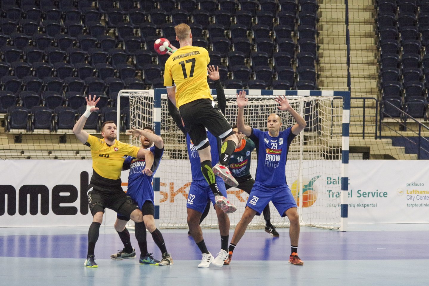 Lietuviai įveikė Izraelio rankininkus.<br>V.Ščiavinsko nuotr.