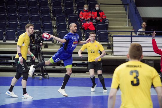 Lietuvos rankinio rinktinės narys V. Drabavičius: „Gaila, kad neturėjome galimybės nuvykti į Izraelį“