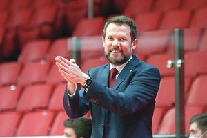 Nuo 18 metų treneriu dirbantis „Ryto“ gelbėtojas G. Žibėnas: „Svajonės link reikia eiti mažais žingsniais“