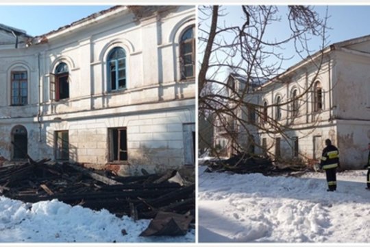 Sudegusio dvaro likučius sieks išsaugoti – tik jo gyventojai lieka be pastogės
